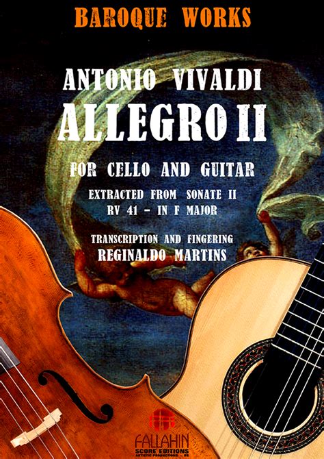 ALLEGRO II - SONATE II (IN F MAJOR - RV 41) - ANTONIO VIVALDI - FOR CELLO AND GUITAR